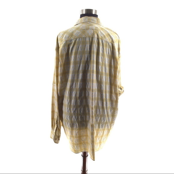 Duluth Trading Co. Men Tall Buttondown Plaid Shirt - Picture 12 of 12